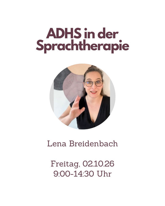 Fortbildung Logopädie ADHS & Neurodivergenz in der Sprachtherapie - TherAkademie