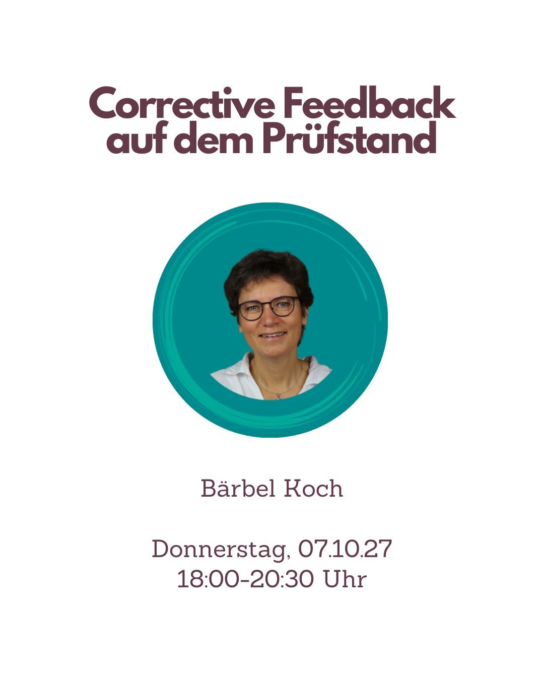 Fortbildung Logopädie „Corrective Feedback” auf dem Prüfstand - TherAkademie