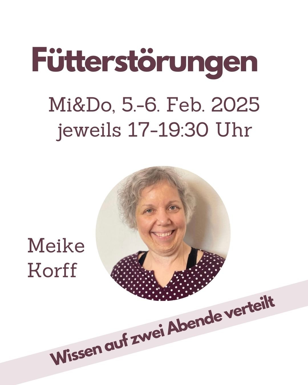 Fortbildung Logopädie Fütterstörungen – Essen von Anfang an… kinderleicht und selbstverständlich? – Meike Korff - TherAkademie