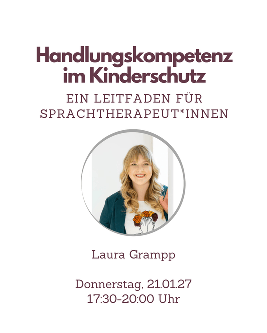 Fortbildung Logopädie Handlungskompetenz im Kinderschutz – ein Leitfaden für Sprachtherapeut*innen - TherAkademie