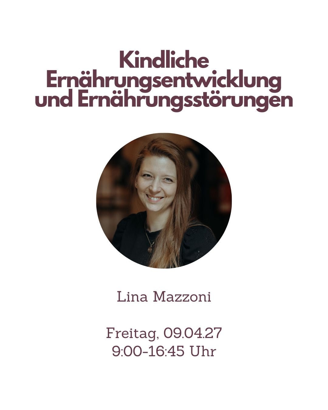 Fortbildung Logopädie Kindliche Ernährungsentwicklung und Ernährungsstörungen - TherAkademie