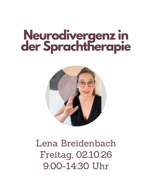 Fortbildung Logopädie Neurodivergenz in der Sprachtherapie - TherAkademie