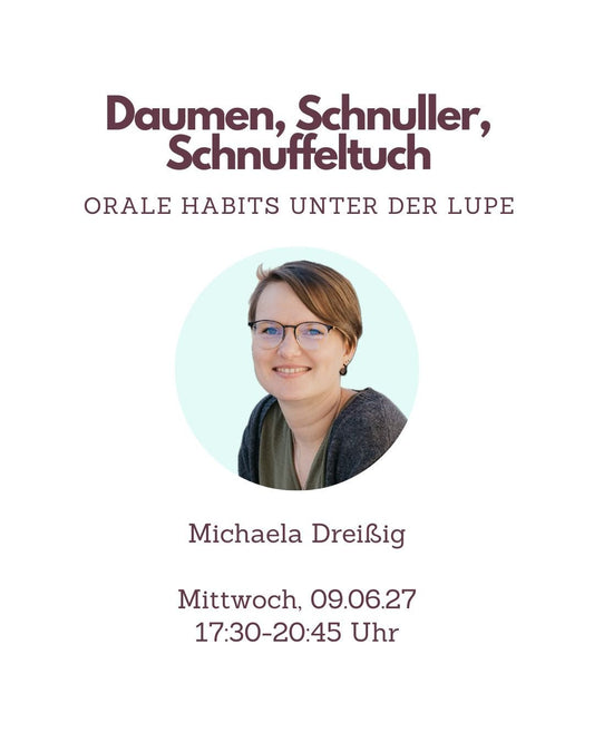 Fortbildung Logopädie Orale Habits unter der Lupe - TherAkademie