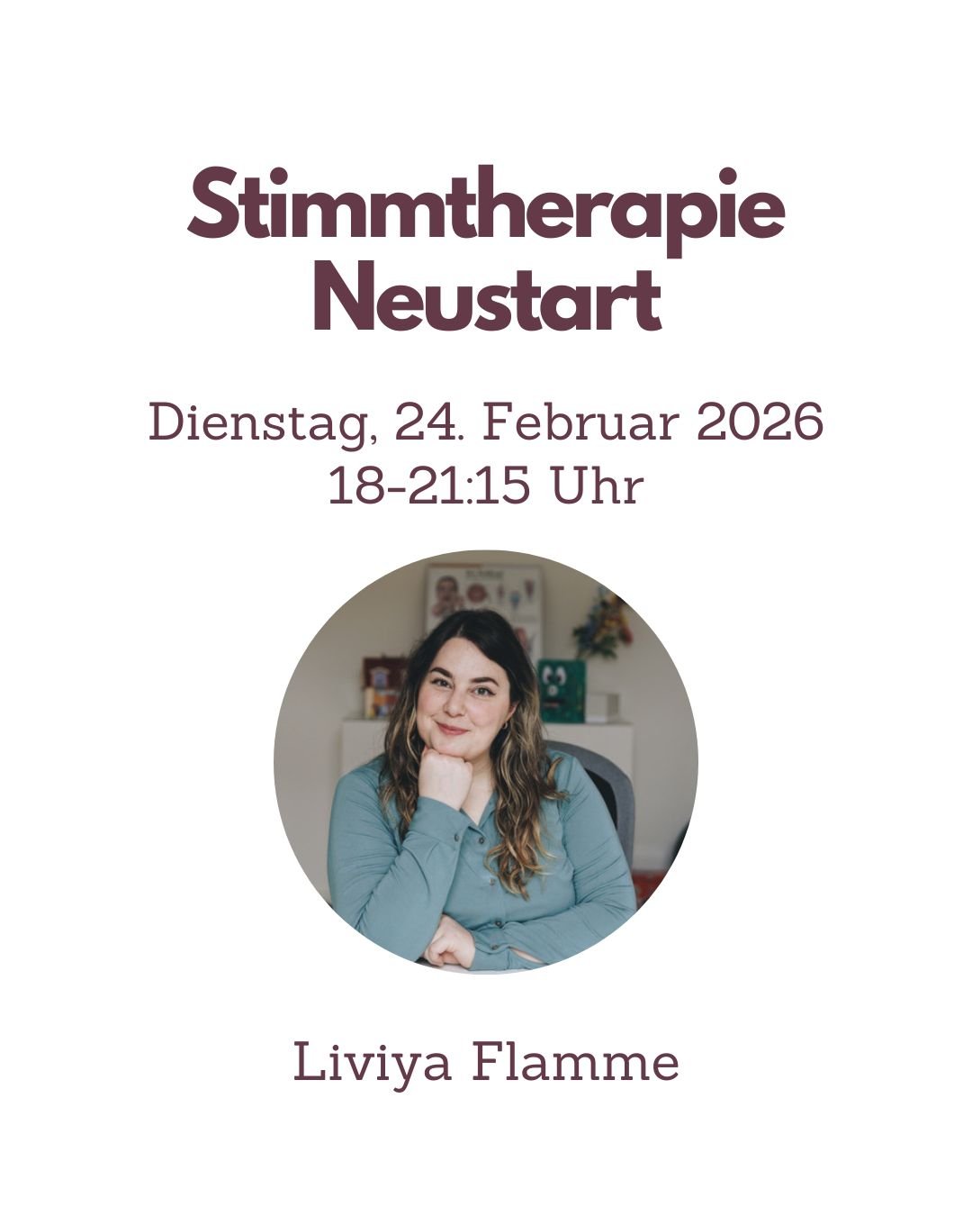 Fortbildung Logopädie Stimmtherapie Neustart – mit den wichtigsten Tools für mehr Sicherheit in der Stimmtherapie - TherAkademie