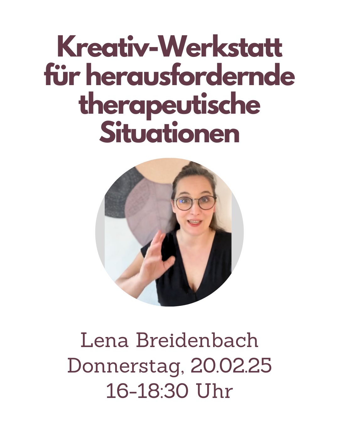 Fortbildung Logopädie Think outside the box – Kreativ - Werkstatt für herausfordernde therapeutische Situationen – Lena Breidenbach - TherAkademie